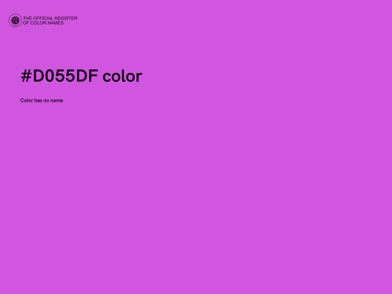 #D055DF color image