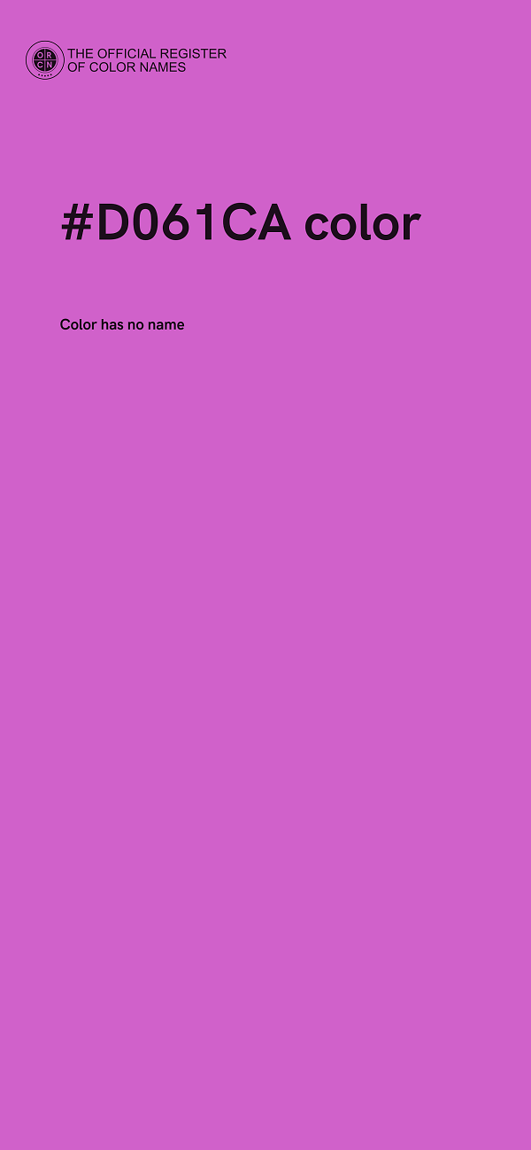 #D061CA color image