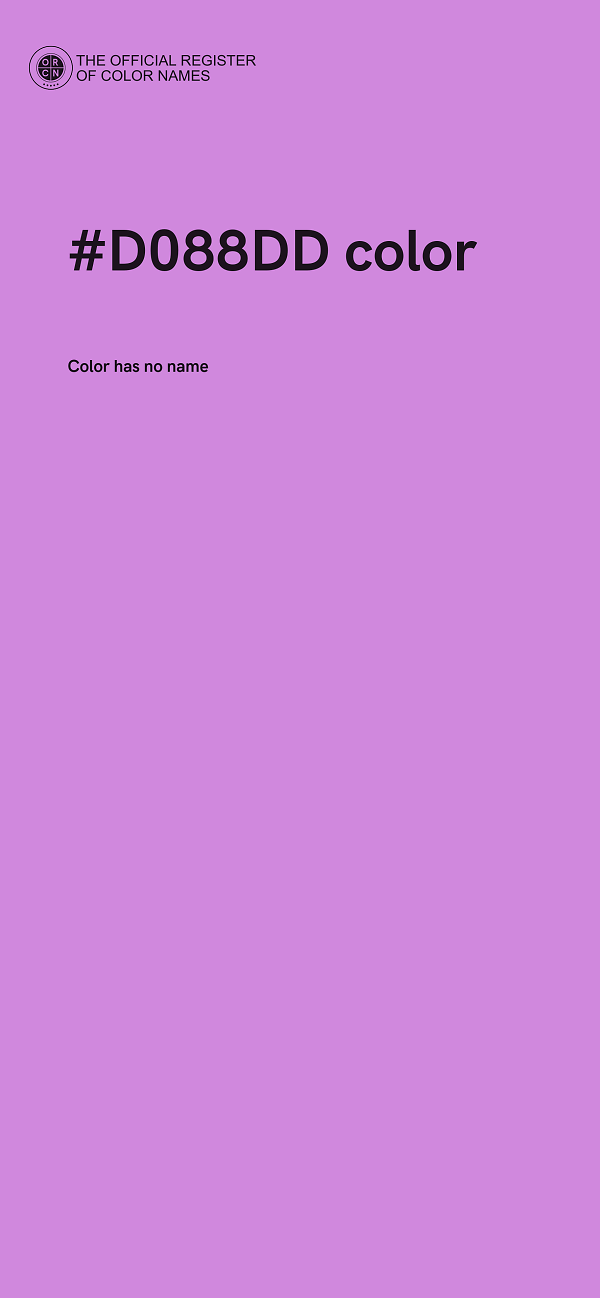 #D088DD color image