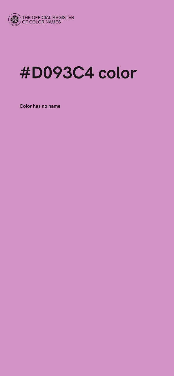 #D093C4 color image