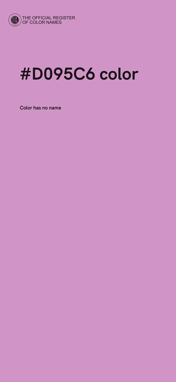 #D095C6 color image