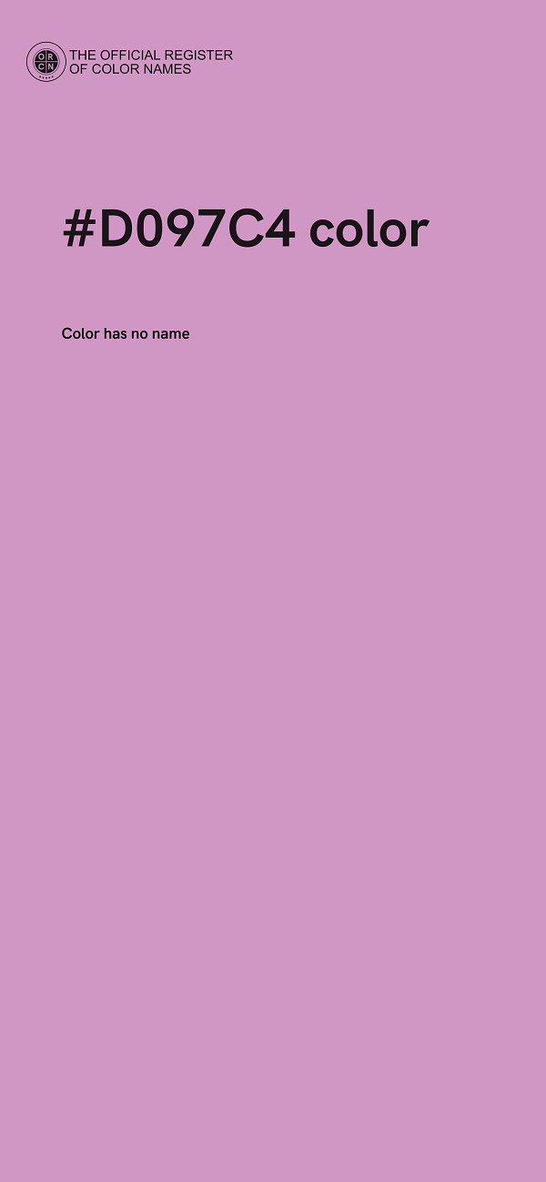 #D097C4 color image