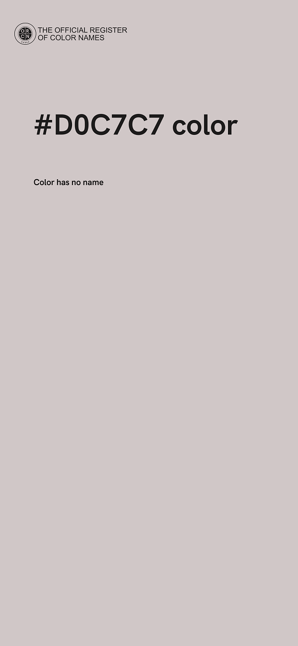 #D0C7C7 color image