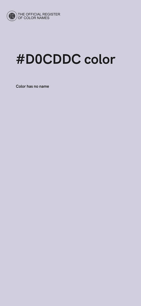 #D0CDDC color image