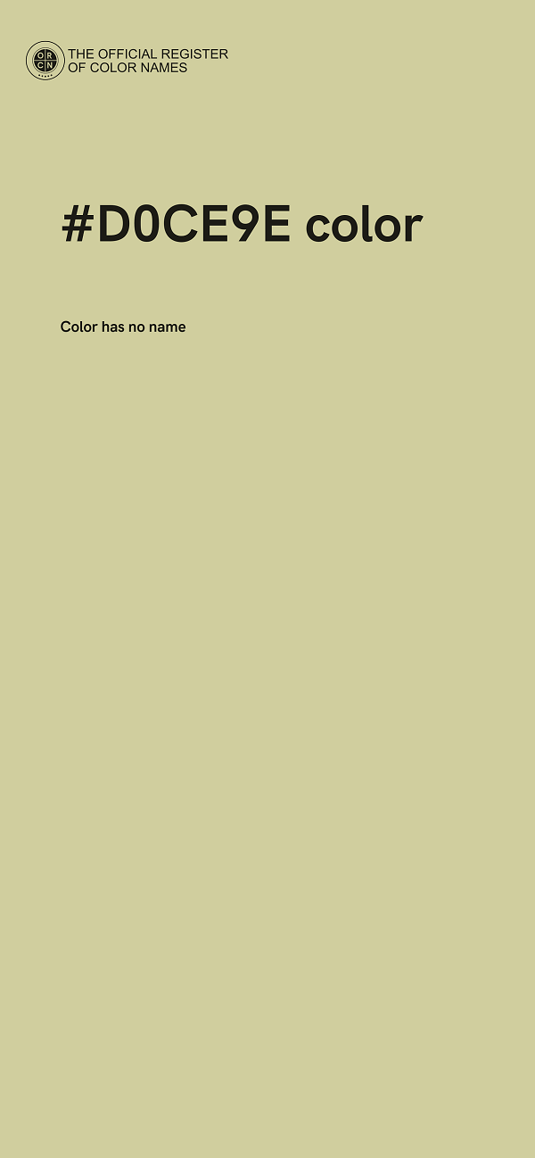 #D0CE9E color image