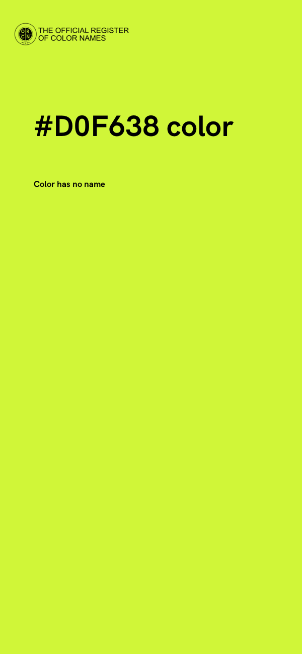 #D0F638 color image