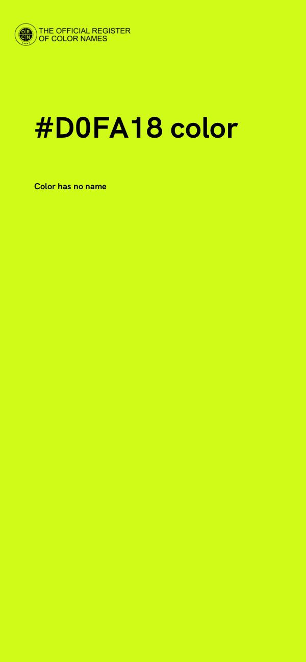 #D0FA18 color image