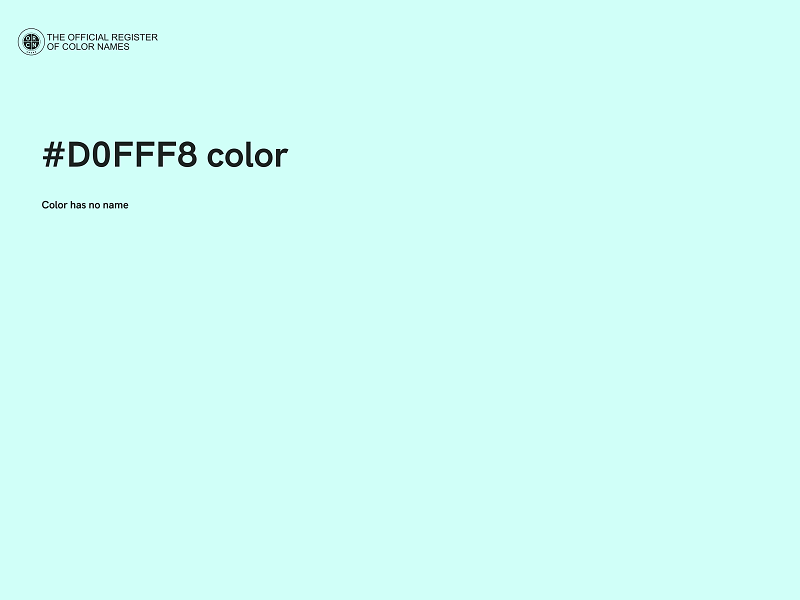 #D0FFF8 color image
