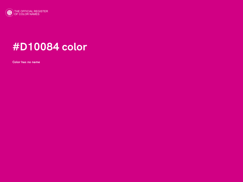 #D10084 color image