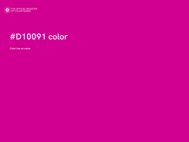 #D10091 color image