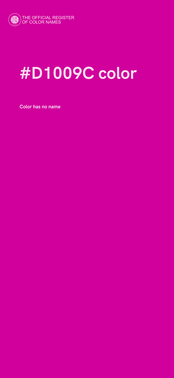 #D1009C color image