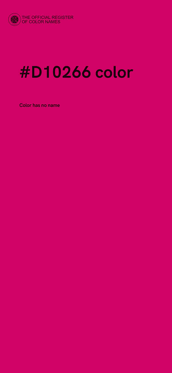#D10266 color image