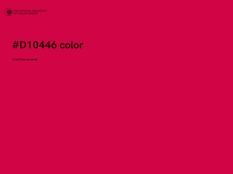 #D10446 color image