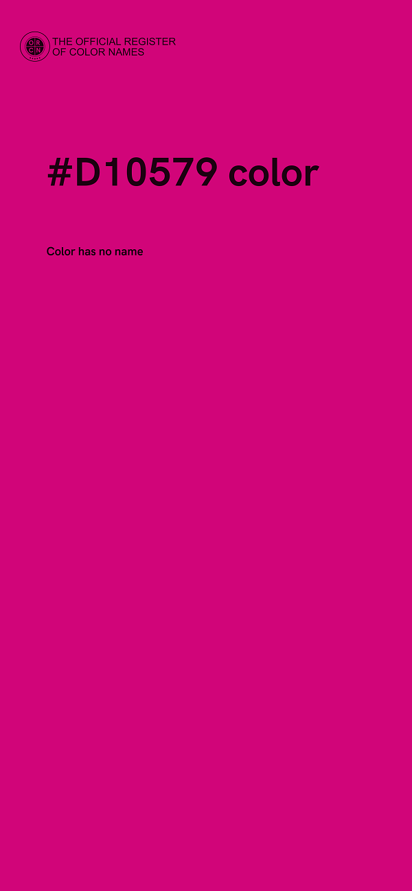 #D10579 color image