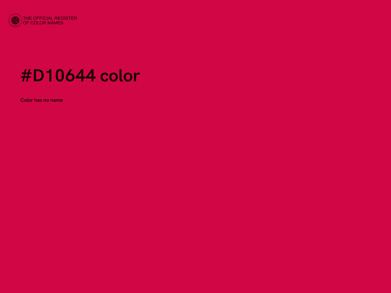 #D10644 color image