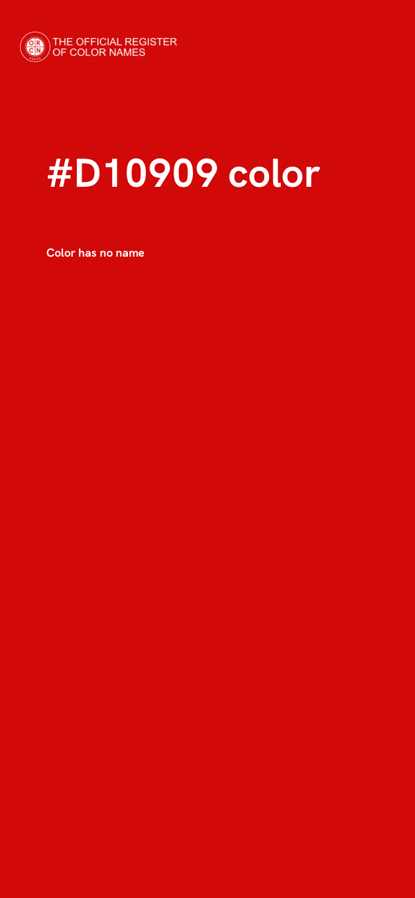 #D10909 color image
