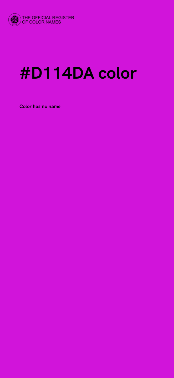 #D114DA color image