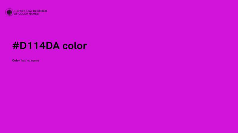 #D114DA color image