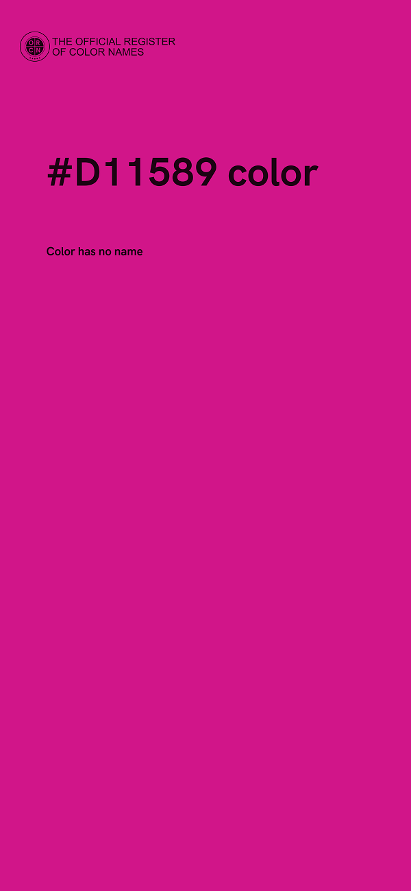 #D11589 color image