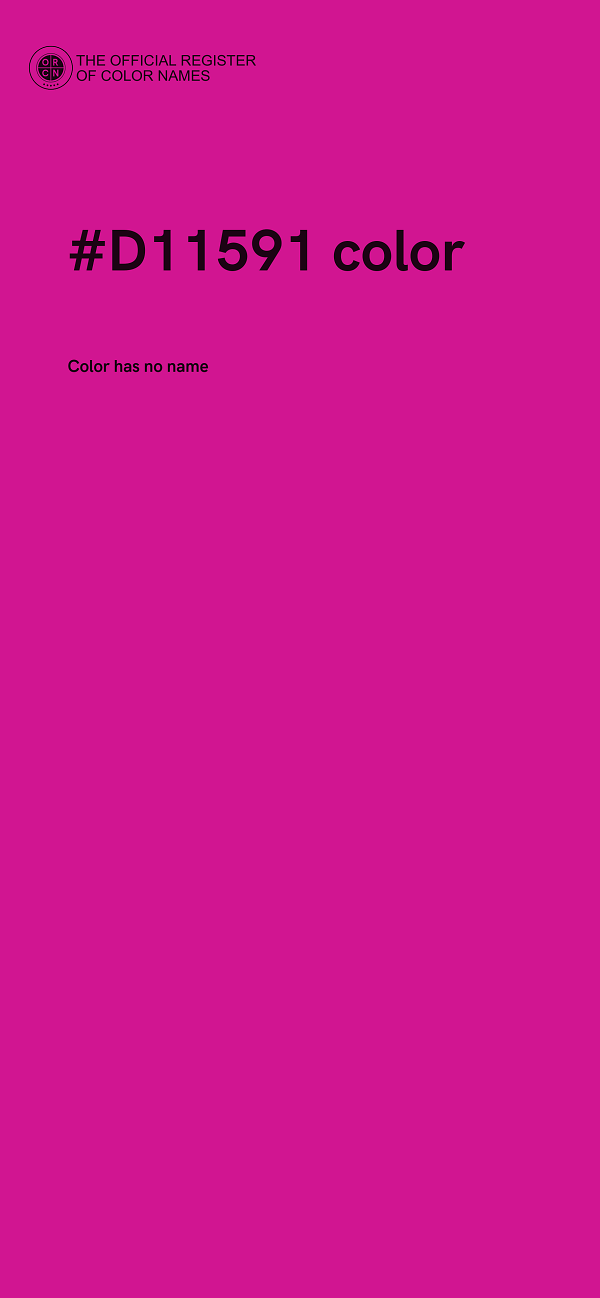 #D11591 color image
