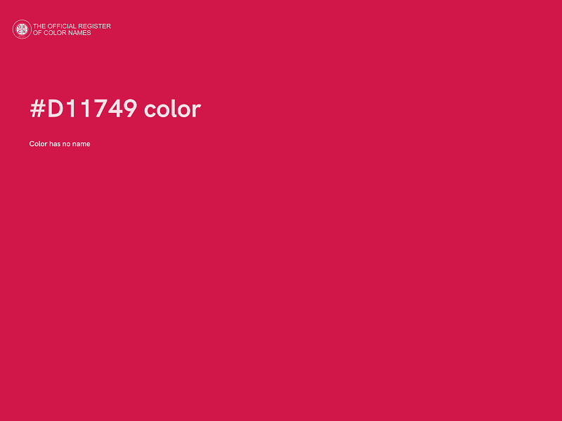 #D11749 color image