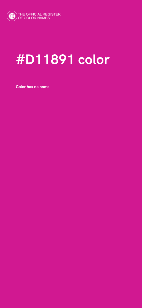 #D11891 color image