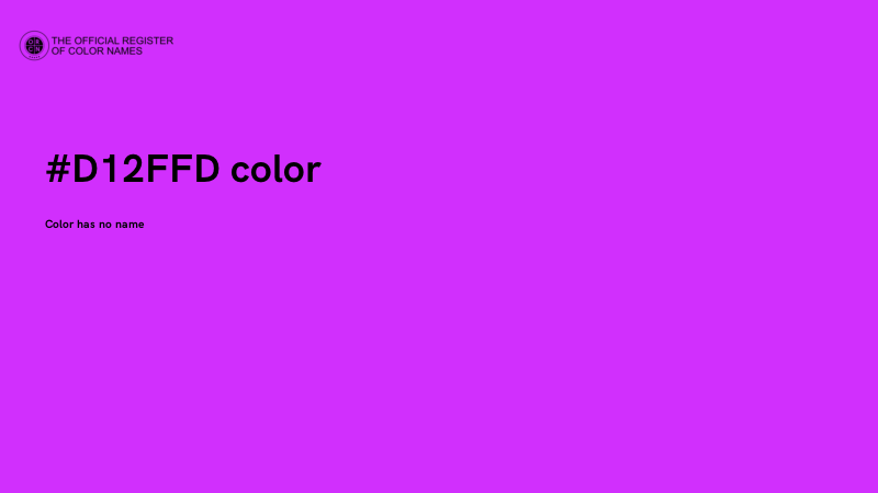 #D12FFD color image