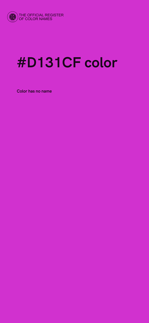 #D131CF color image