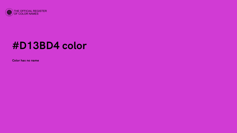 #D13BD4 color image