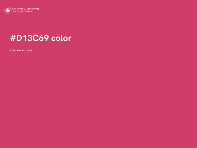 #D13C69 color image