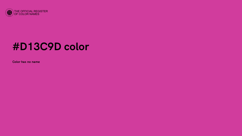 #D13C9D color image