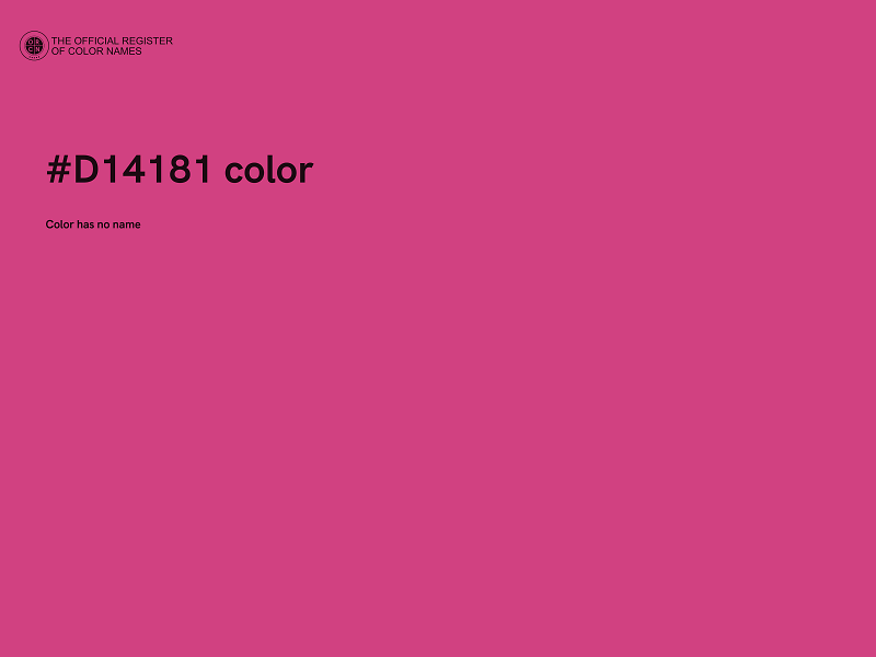 #D14181 color image