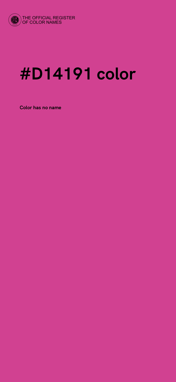 #D14191 color image
