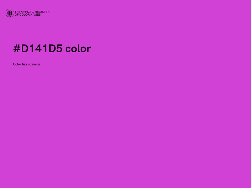 #D141D5 color image