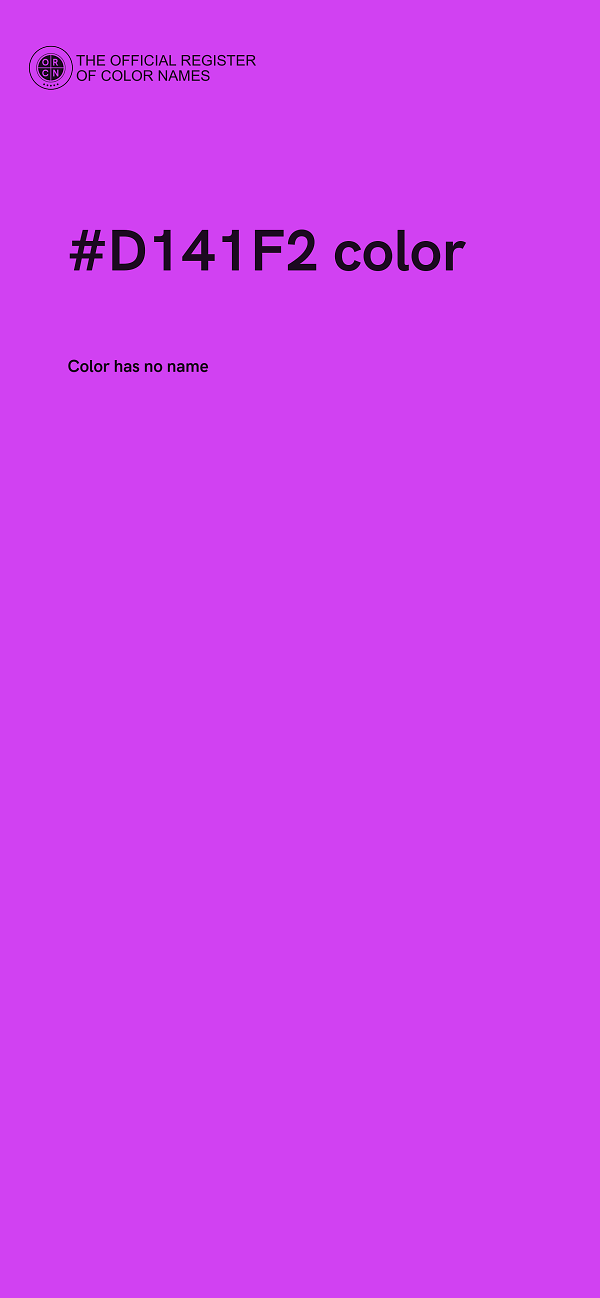 #D141F2 color image