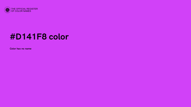 #D141F8 color image