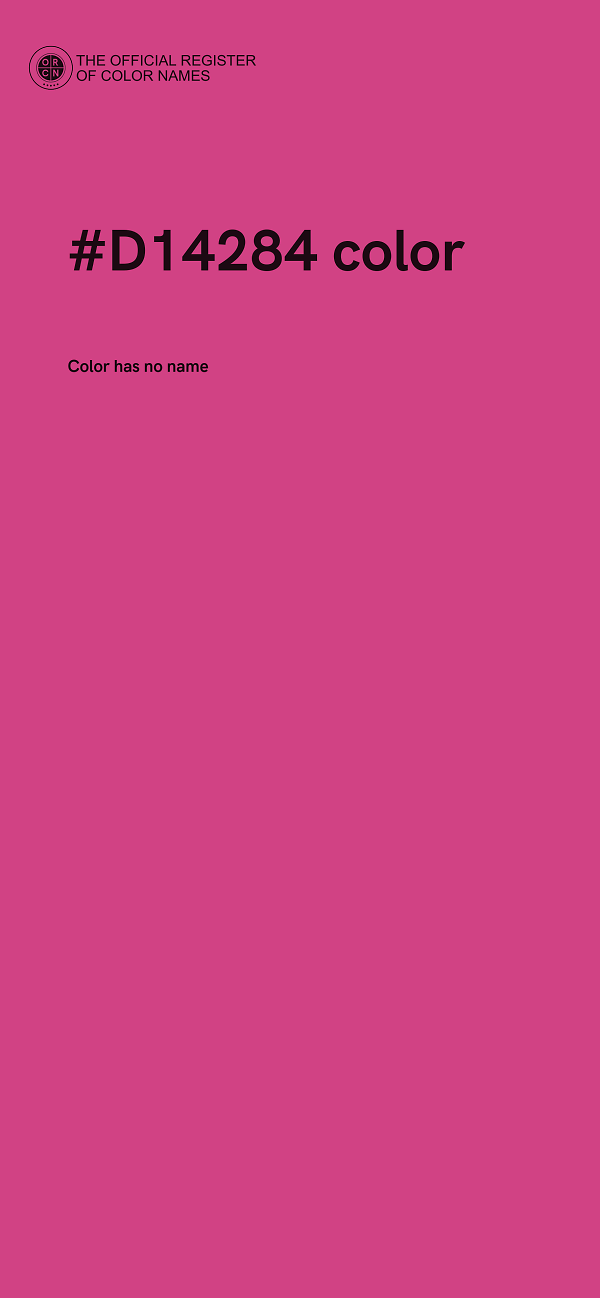 #D14284 color image