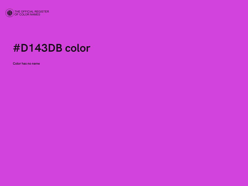 #D143DB color image