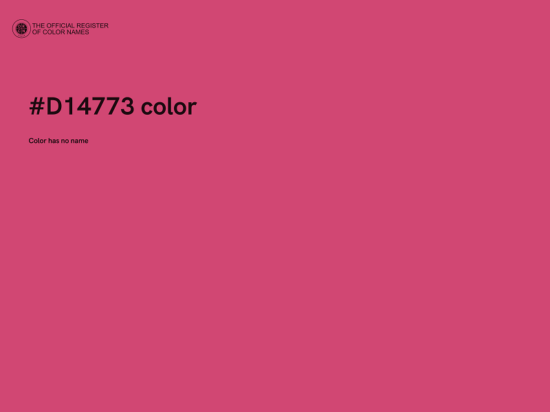 #D14773 color image
