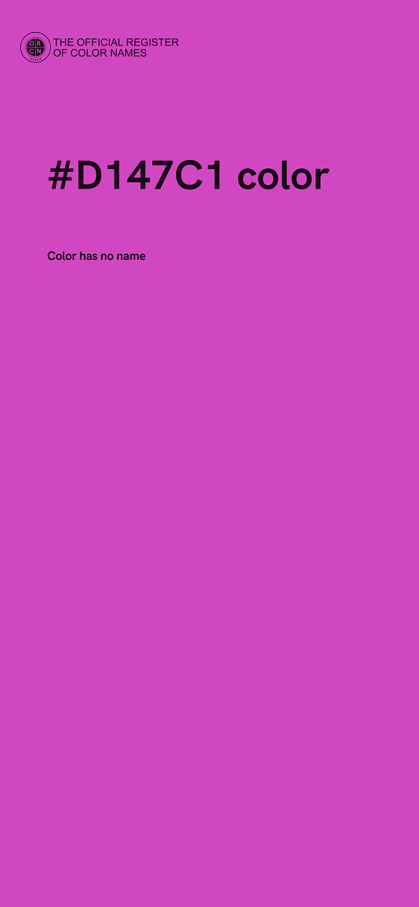 #D147C1 color image