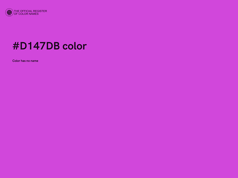 #D147DB color image