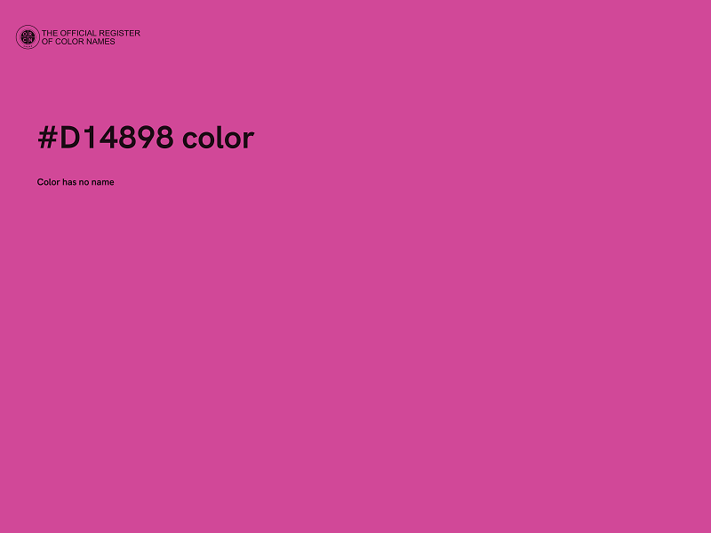 #D14898 color image