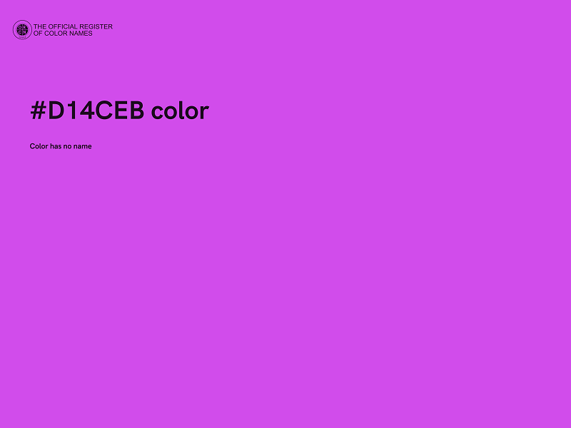 #D14CEB color image