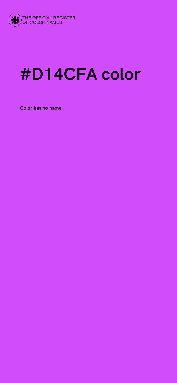 #D14CFA color image