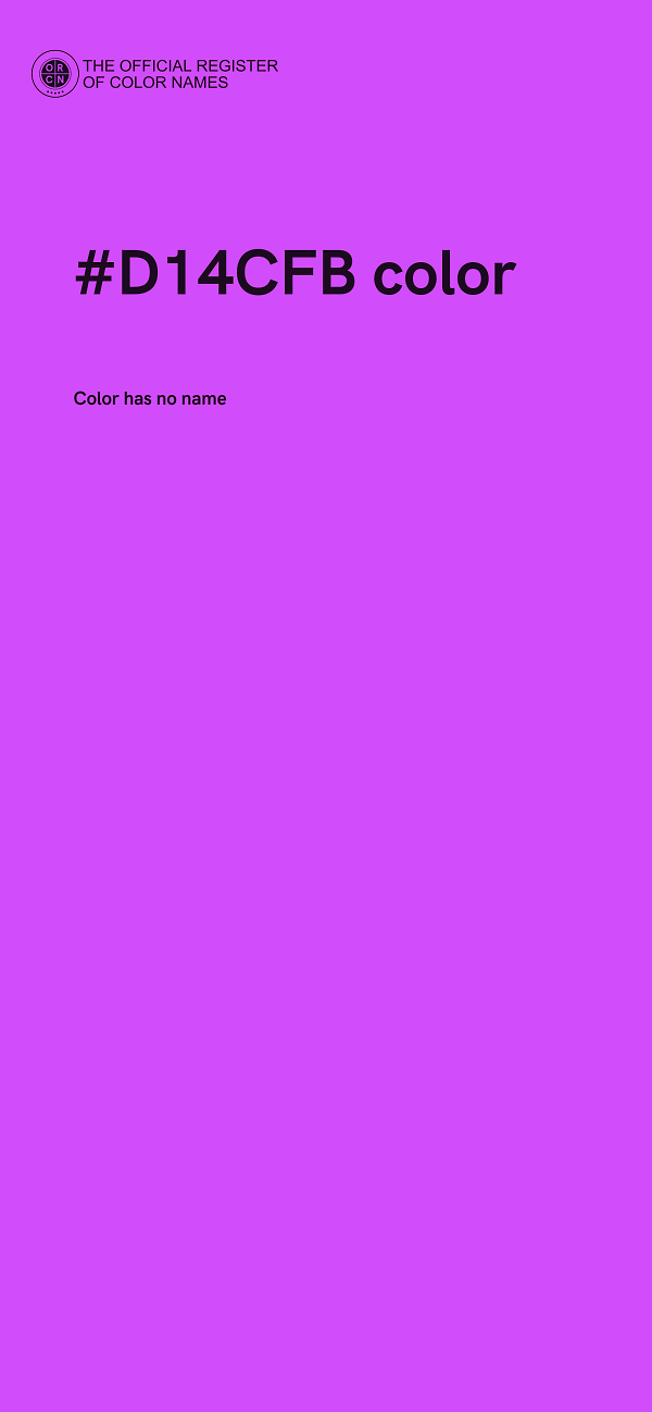 #D14CFB color image