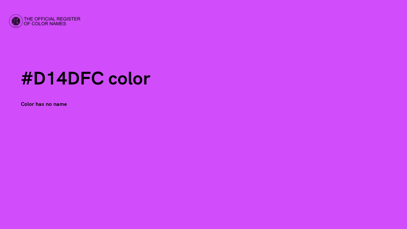 #D14DFC color image
