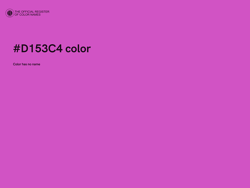 #D153C4 color image