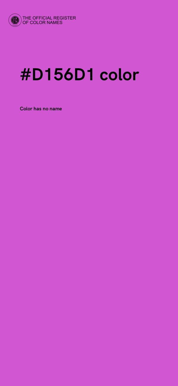 #D156D1 color image