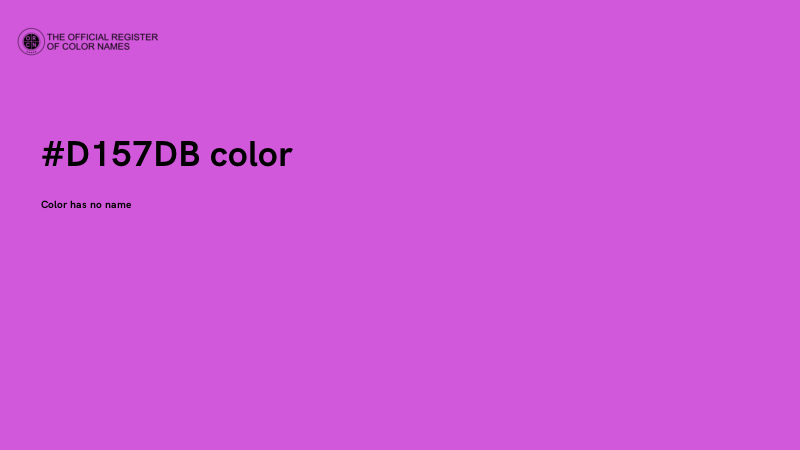 #D157DB color image