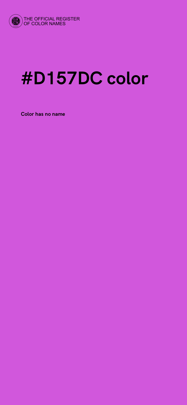#D157DC color image